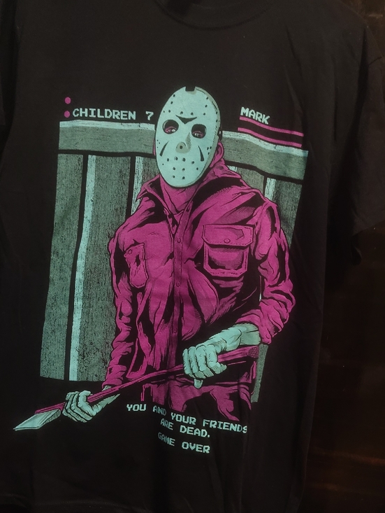 Gildan Other - Jason Friday The 13th Video Game Tee 80s Horror